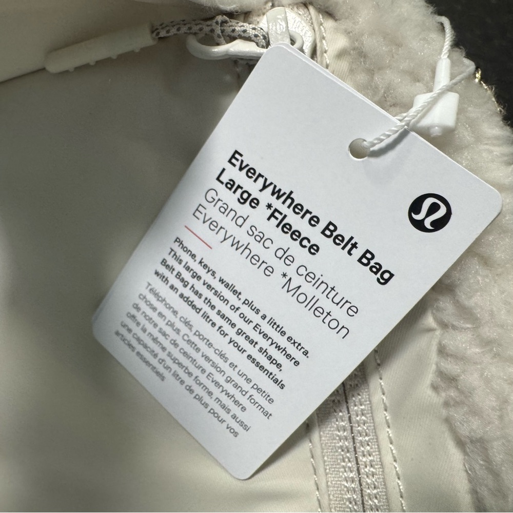 NWT Lululemon Everywhere Belt Bag Large 2L Fleece - Picture 6 of 7